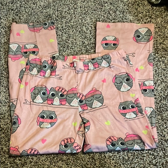 Justice Pink Sleep Over Squad Pajama Set - Picture 5 of 9